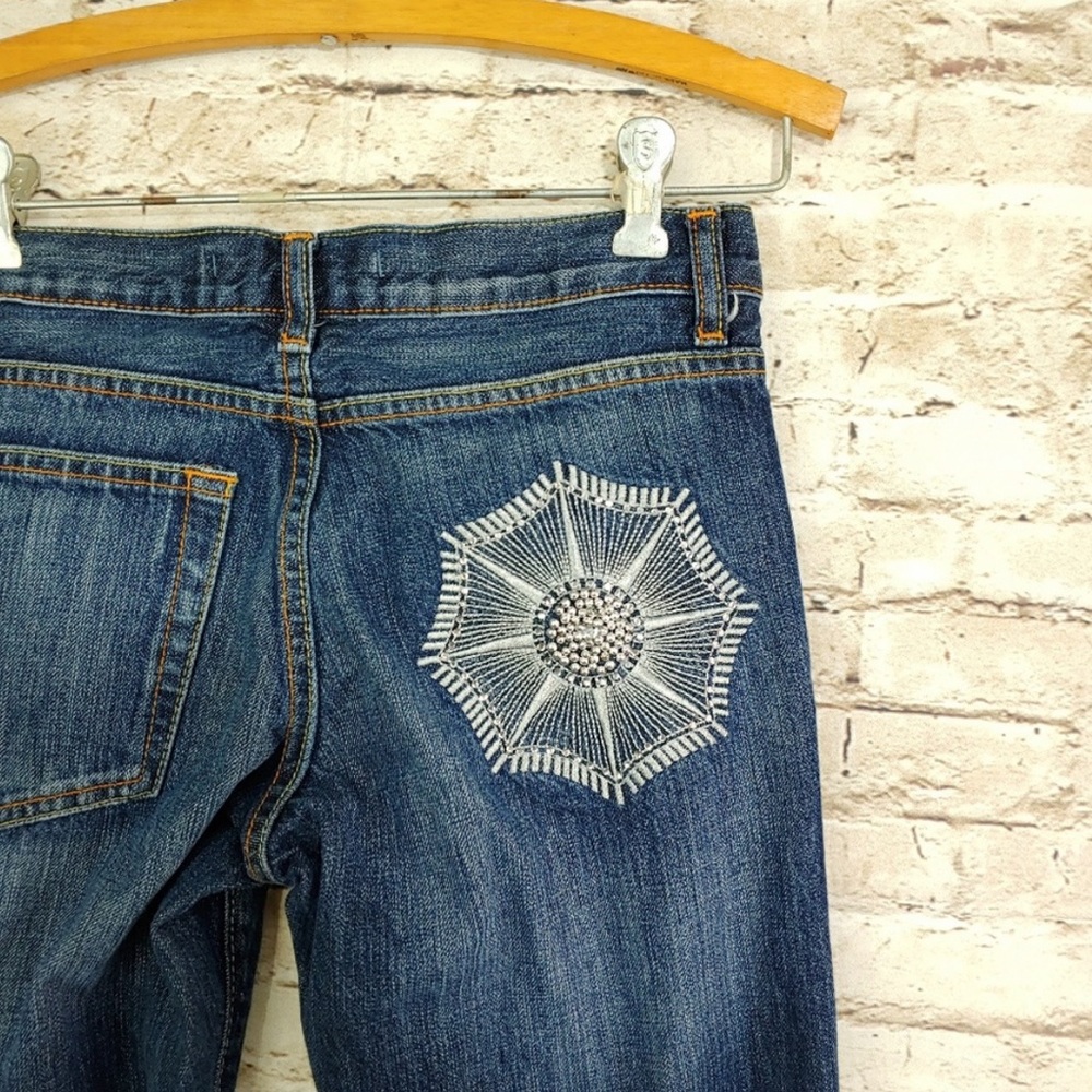 ROBERTO CAVALLI Y2K Straight Leg Denim SZ 26
